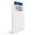HALO Essential Breathable Crib and Toddler Mattress: Hypoallergenic, Waterproof Cover, 5.19" Thickness, 14 lbs