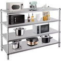 COZONY Heavy Duty Storage Shelf, Metal Shelving Unit with High Capacity for Kitchen Garage Office Warehouse