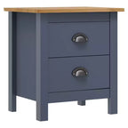 vidaXL Table de Chevet Table d'Appoint Salon Bureau Bois Massif Pin