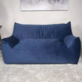 Fauteuil poire surdimensionné Okak Chenille, grand canapé paresseux avec accoudoirs, fauteuil de salon confortable pour salon, chambre à coucher