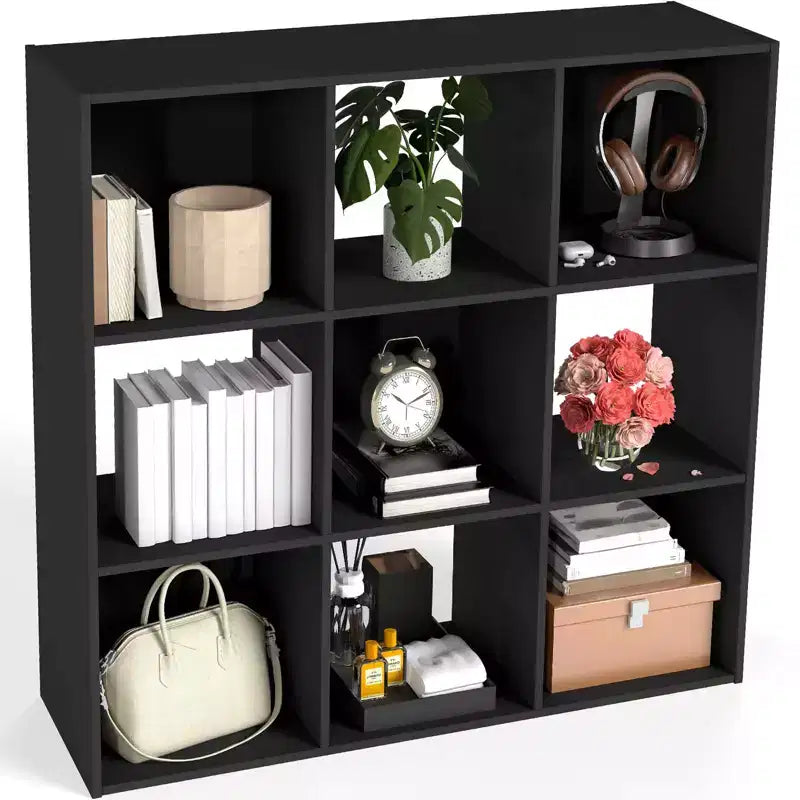 MAYEERTY Open Cube Storage Organizer, Bookshelf with Removable Back Panels for Living Room Bedroom
