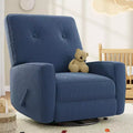 360 Swivel Glider Recliner Chair  Nursery/Living Room/Bedroom/Office Rocking Chair for Adults