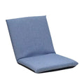 Adjustable Collapsible Floor Chair with Back Support, Removable Washable Cover, Lazy Sofa, Comfortable Cotton Lounge Sofa, for Home, Office