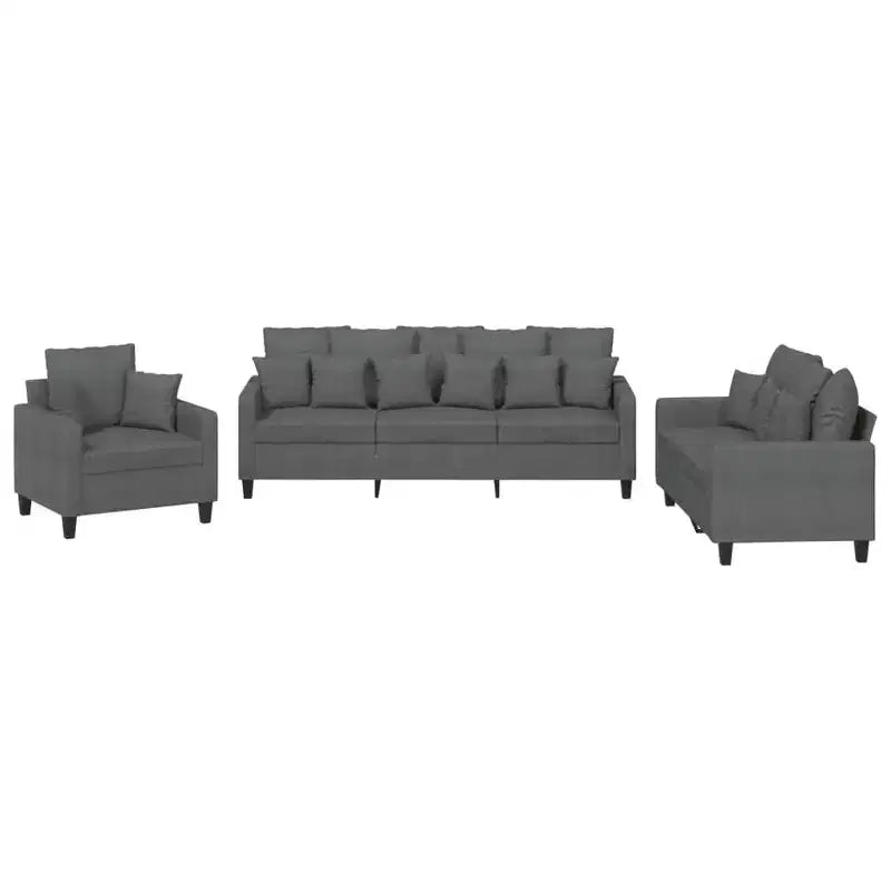 vidaXL Sofa Set Faux leather 2-Seater Durable Sofa Set
