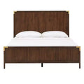 Julius Queen Bed - Walnut - iNSPIRE Q
