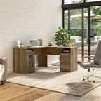 Cabot 60W L Shaped Computer Desk with Storage by 