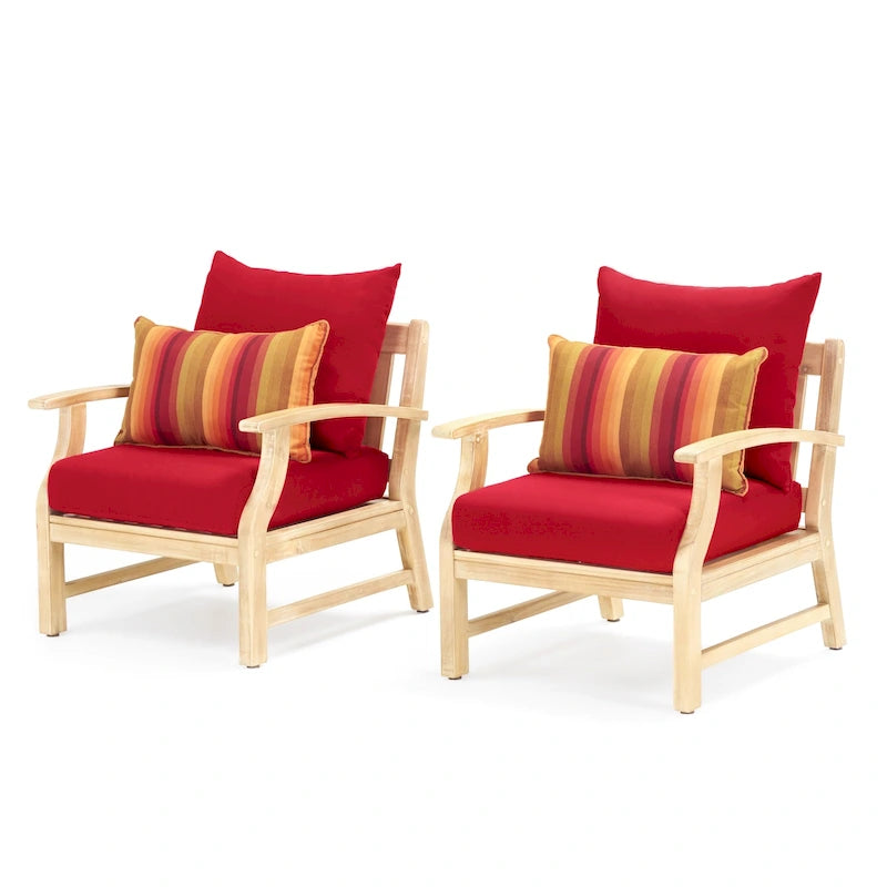 Fauteuils de jardin Kooper 2 pièces Sunbrella
