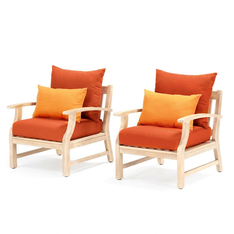 Fauteuils de jardin Kooper 2 pièces Sunbrella