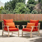 Fauteuils de jardin Kooper 2 pièces Sunbrella
