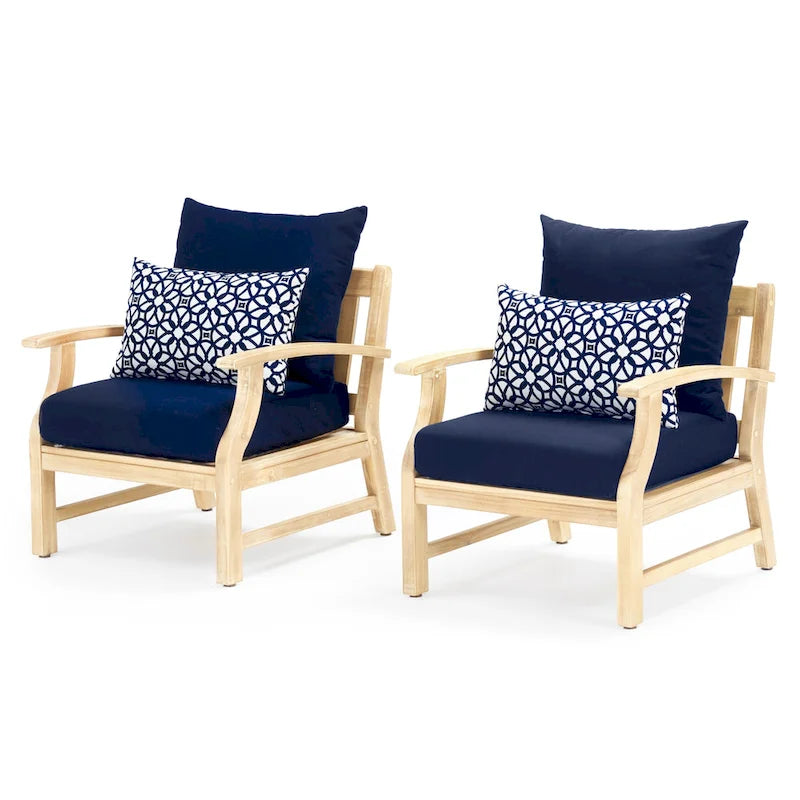 Fauteuils de jardin Kooper 2 pièces Sunbrella