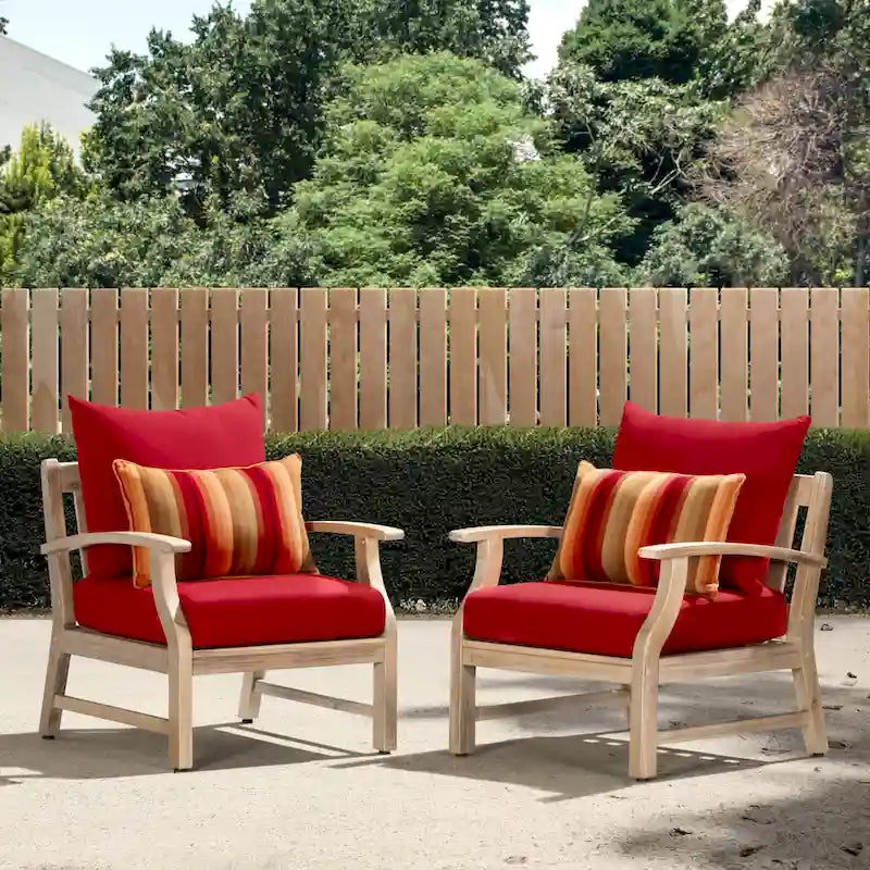 Fauteuils de jardin Kooper 2 pièces Sunbrella