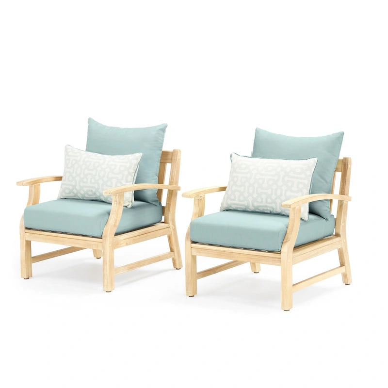Fauteuils de jardin Kooper 2 pièces Sunbrella