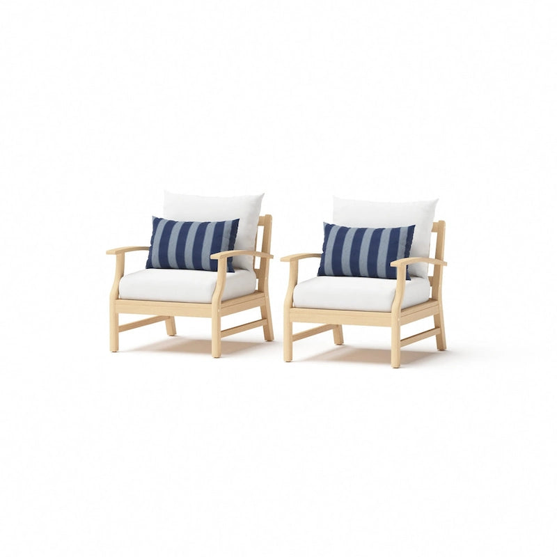 Fauteuils de jardin Kooper 2 pièces Sunbrella