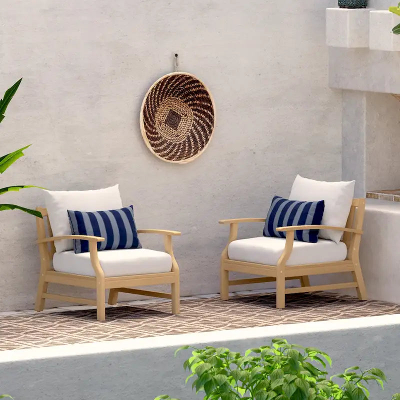 Fauteuils de jardin Kooper 2 pièces Sunbrella