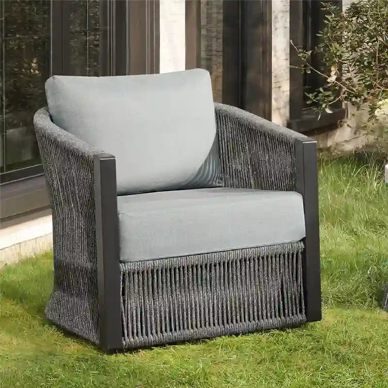 Ensembles de conversation Carlos 3 pièces pour terrasse extérieure