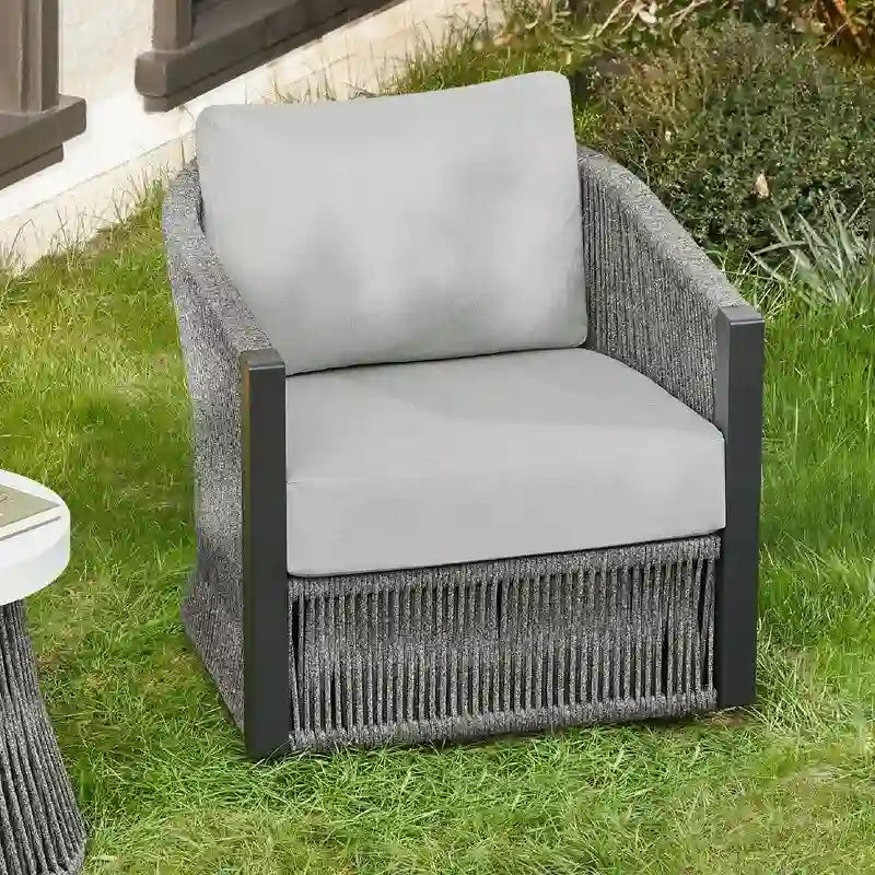 Ensembles de conversation Carlos 3 pièces pour terrasse extérieure