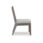 Signature Design by Ashley Ensemble repas d'extérieur 7 pièces Hillside Barn marron/gris - 84 L x 42 P x 29 H