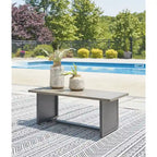 Signature Design by Ashley Bree Zee Gray Sectionnel d'extérieur 8 pièces - 152 L x 152 P x 35 H