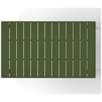 Ensemble de salle à manger rectangulaire extérieur 6 places Frond and Form