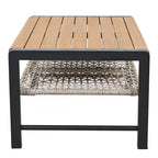 Ensemble de canapé d'angle extérieur 4 pièces