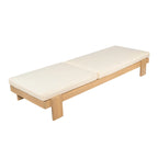 Christopher Knight Home - Lot de 2 chaises longues de jardin en acacia Iran