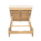 Christopher Knight Home - Lot de 2 chaises longues de jardin en acacia Iran