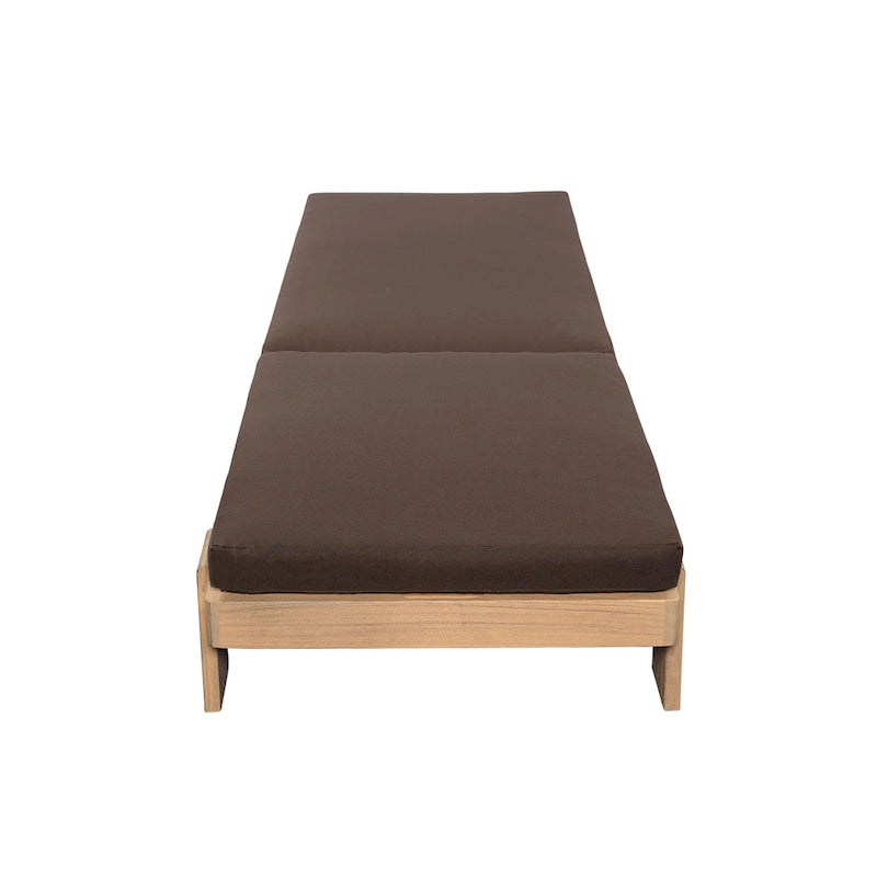 Christopher Knight Home - Lot de 2 chaises longues de jardin en acacia Iran