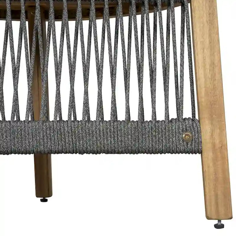 Canapé d'angle extérieur 12 places avec coussins imperméables