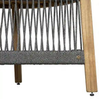 Canapé d'angle extérieur 12 places avec coussins imperméables