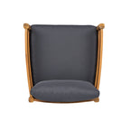 Christopher Knight Home- Ensemble de conversation extérieur Jackson en bois d'acacia courbé, 4 pièces