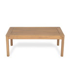 Christopher Knight Home- Ensemble de conversation extérieur Jackson en bois d'acacia courbé, 4 pièces