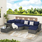 Canapé de jardin pour la détente et le divertissement au bord de la piscine