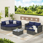 Canapé de jardin pour la détente et le divertissement au bord de la piscine