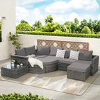 Canapé de jardin pour la détente et le divertissement au bord de la piscine