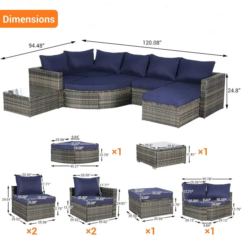 Canapé de jardin pour la détente et le divertissement au bord de la piscine