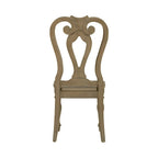 Chaise d'appoint à dossier droit Splat de Magnolia Manor (lot de 2)