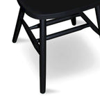 Chaise de salle à manger à dossier fuseau Windsor en bois massif International Concepts