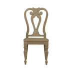 Chaise d'appoint à dossier droit Splat de Magnolia Manor (lot de 2)