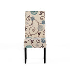 Chaises de salle à manger tapissées à motifs Pertica (lot de 4) par Christopher Knight Home