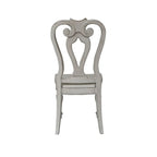 Chaise d'appoint à dossier droit Splat de Magnolia Manor (lot de 2)