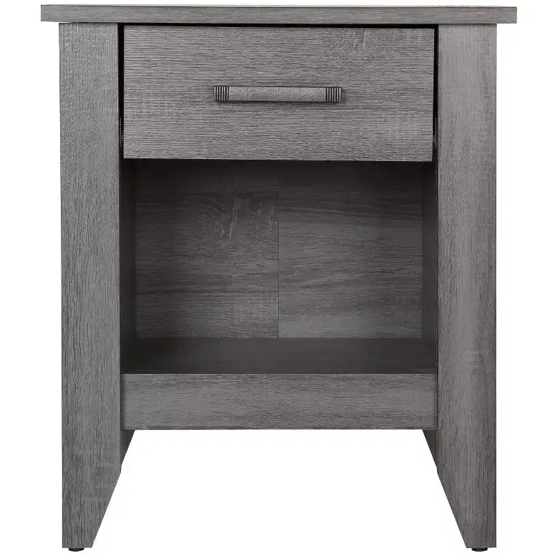 Passion Furniture Lennox 1-Drawer Nightstand (24 in. H x 21 in. W x 18 in. D)