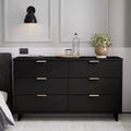 Commode double large à 6 tiroirs Granville Modern - Manhattan Comfort