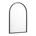 Miroir Mural Arqué en Métal Mila de Flash Furniture pour les Couloirs, les Entrées, les Salles à Manger et les Salons