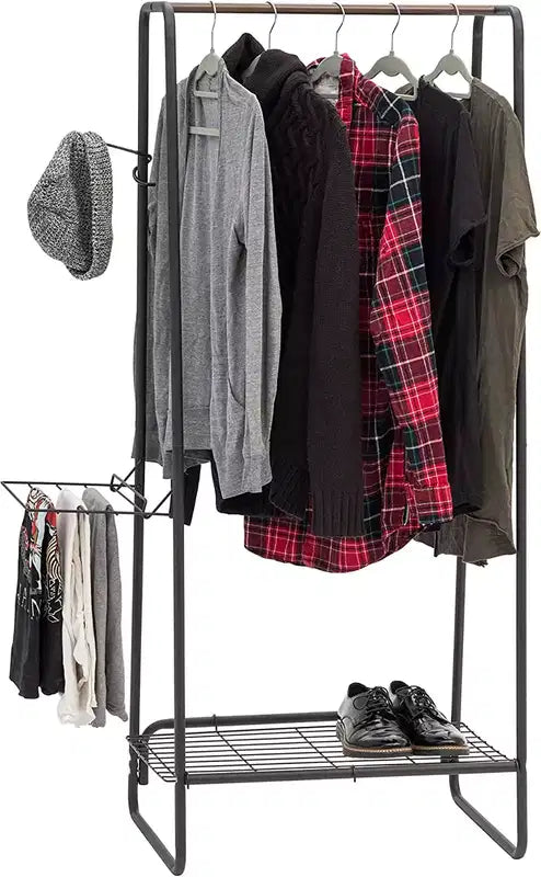 IRIS USA Multifunctional Metal Clothing Rack, Garment Rack