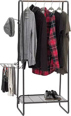 IRIS USA Multifunctional Metal Clothing Rack, Garment Rack
