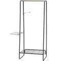 Portant à vêtements métallique multifonctionnel IRIS USA