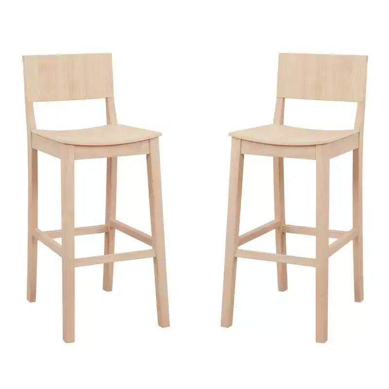 Set of 2 30" Elizabeth Solid Wood Barstools - Linon