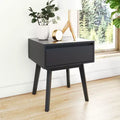 Table de chevet scandinave Max & Lily, tables d'appoint de chevet en bois avec tiroir de rangement pour chambre à coucher