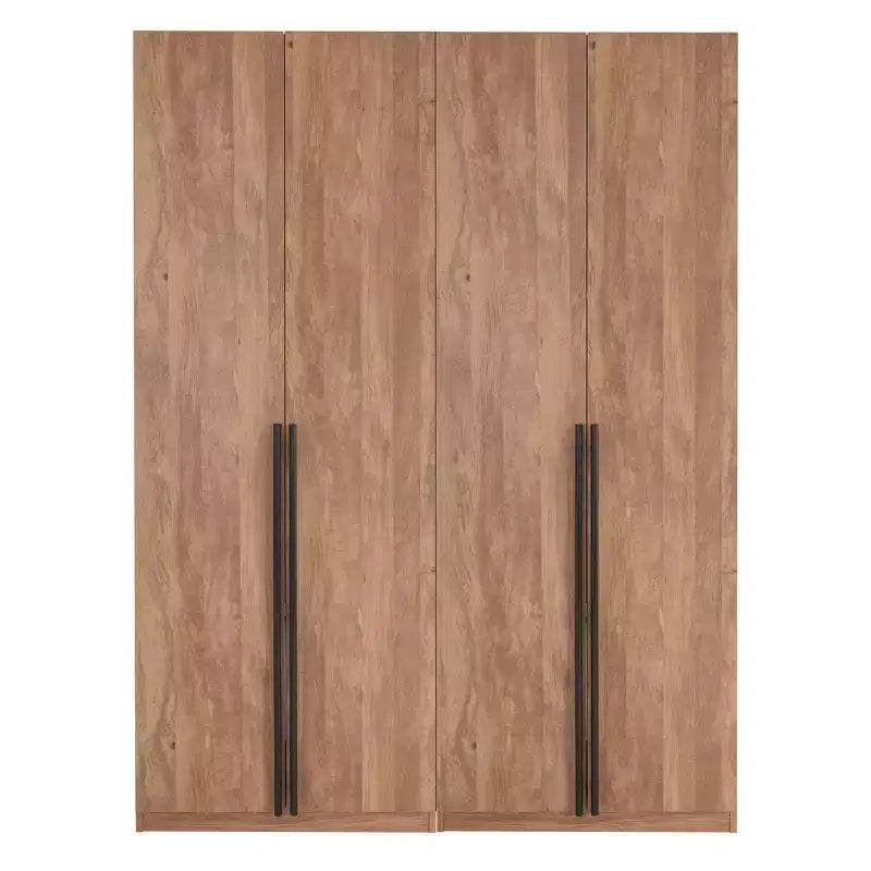 Manhattan Comfort Set of 2 Lee 2 Door Wardrobe Closets