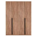 Manhattan Comfort Armoire modulable 2 pièces Lee 4 portes et 8 étagères